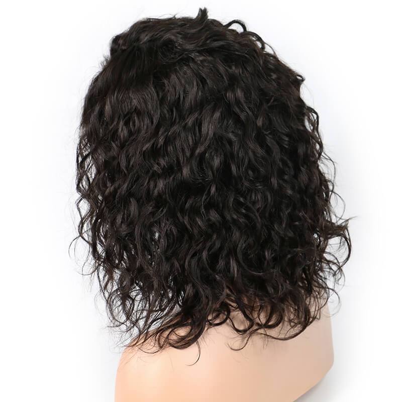 300% Density Natural Wave  human Hair Wigs Glueless Lace Front Wigs Malaysian Virgin Human Hair