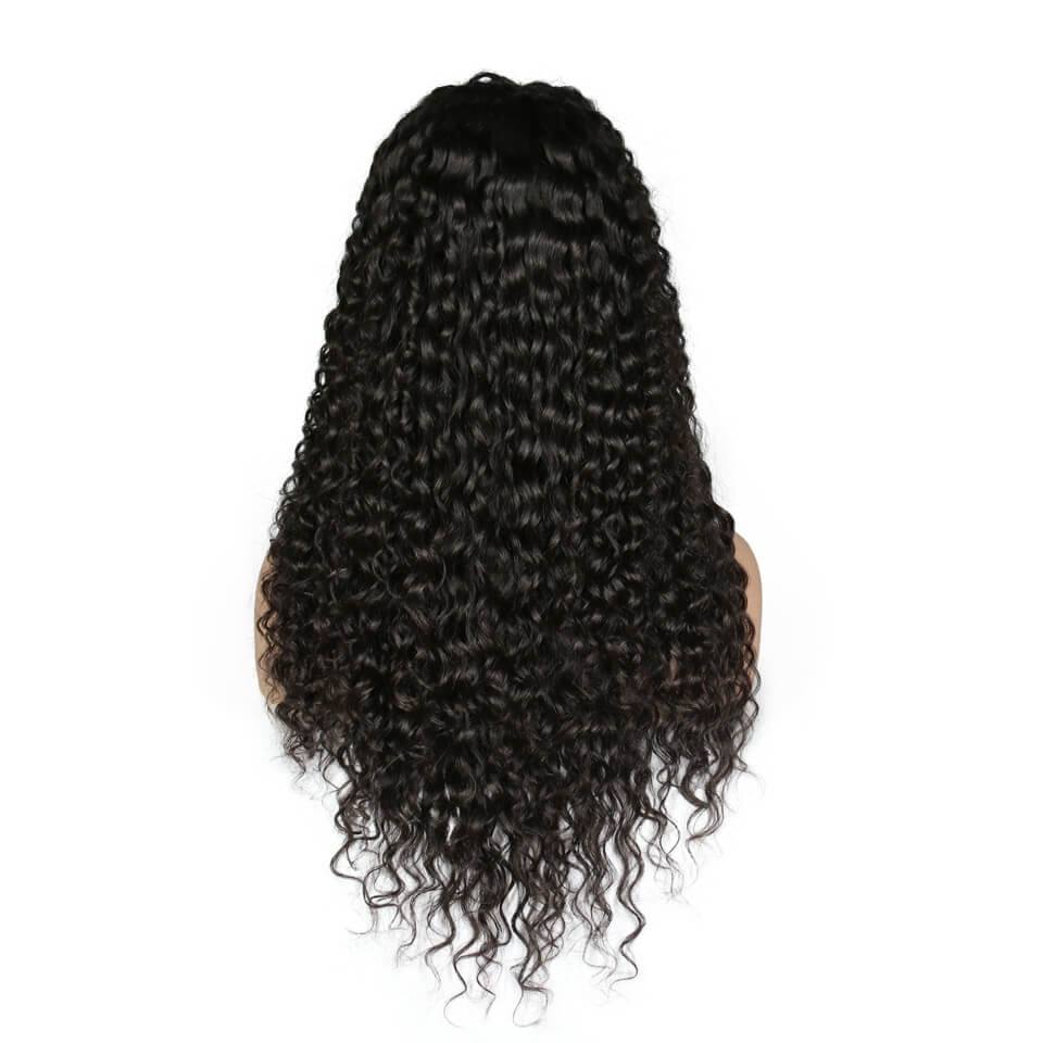 300% Density Lace Wigs Deep Wave Pre-Plucked Natural Hair Line  Human Hair Wigs Brazilian Lace Wigs