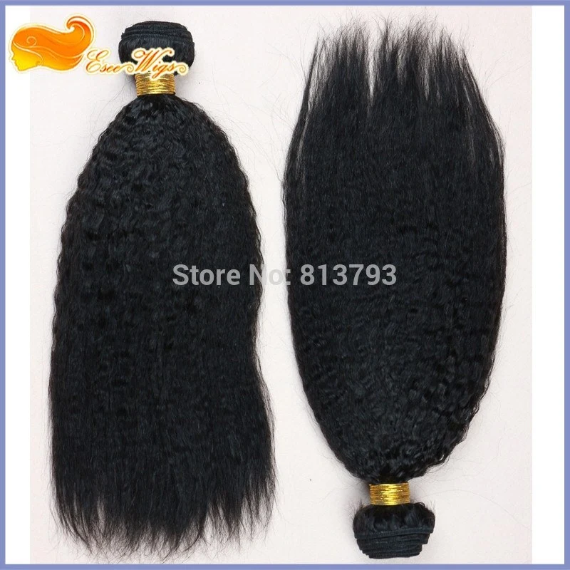 8A Grade Unprocessed Hair Bundles Kinky Straight Weave Human Hair Weave Brazilian Hair 3pcs Lot Brazilian Weave