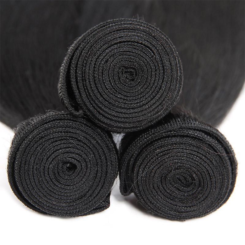 Eseewigs One Bundle Straight Virgin Human Hair Extension