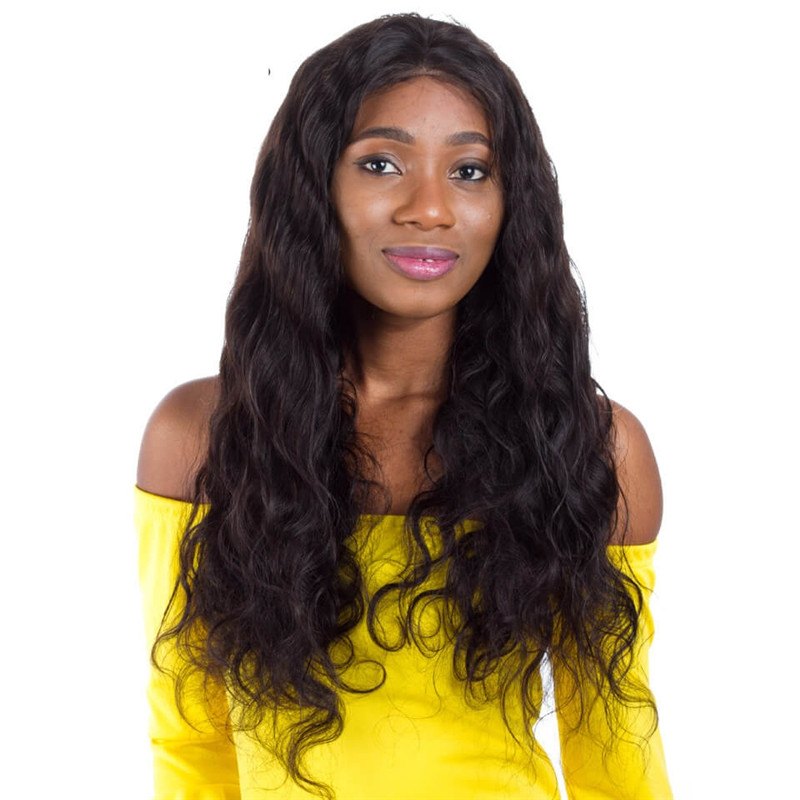 300 Density Lace Front Wigs Body Wave Glueless  Human Hair Wigs For Black Women Wavy Wig
