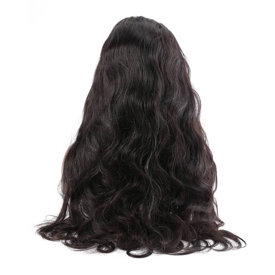 300% Density lace Body Wave Wigs  Human Hair Wigs Pre-Plucked Natural Hair Line with Baby Hair