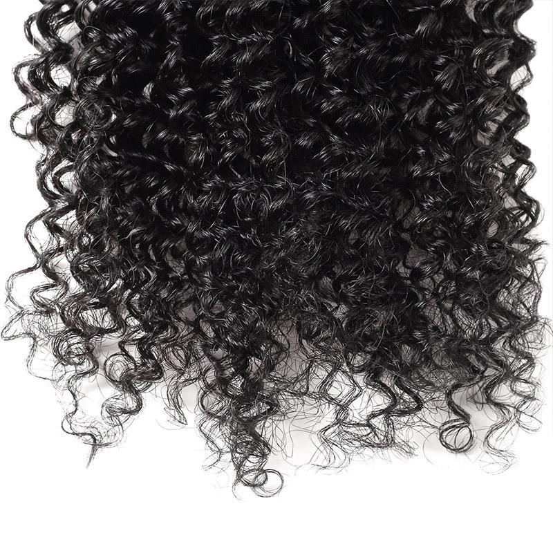 Eseewigs Hair Indian Kinky Curly 3 Bundles Virgin Human Hair