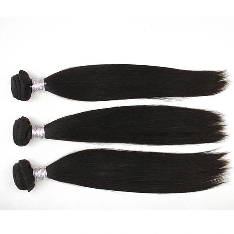 8A Grade Unprocessed 8A Grade Malaysia Virgin Hair Extensions Straight Human Hair Weft 3pcs lot 100g