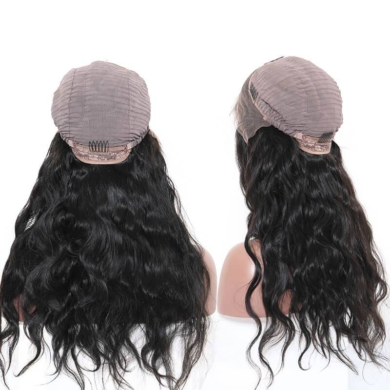300% Density Glueless Lace Front Wigs Body Wave human Hair Wigs with Baby Hair Natural Hair Line