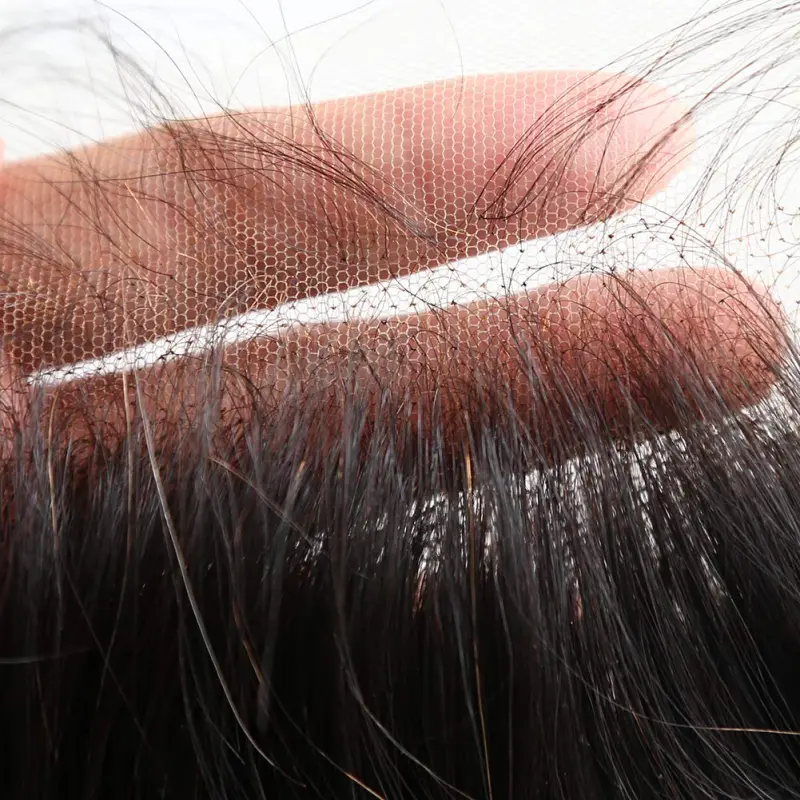 5X5 Transparent Invisible Hd Lace Thinner Lace Closure Malaysian Straight Wave Human Hair With Baby Hair Bleached Knots 10A Lace Top Closure