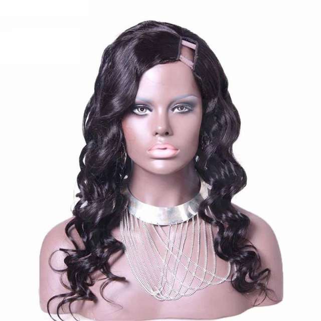 Body Wavy Burmese Virgin Human Hair Eva Wigs U Part Wigs Hairstyles 8-24 in stock