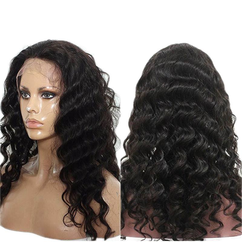 360 Lace Wigs Brazilian Full Wigs Loose Wave 180% Density for Women Human Hair Wigs