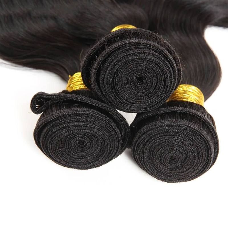 Brazilian  Human Hair 1 Pcs Body Wave Brazilian Hair Weave Bundles  Beauty Hair Products Human Hair Extensions