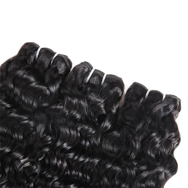 Eseewigs Hair Peruvian Water Wave 3 Bundles Human Hair Extensions