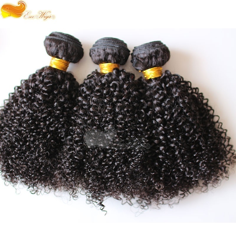 4pcs Hair Bundles 100% Brazilian Virgin Unprocessed Hair Weft 100g/pc