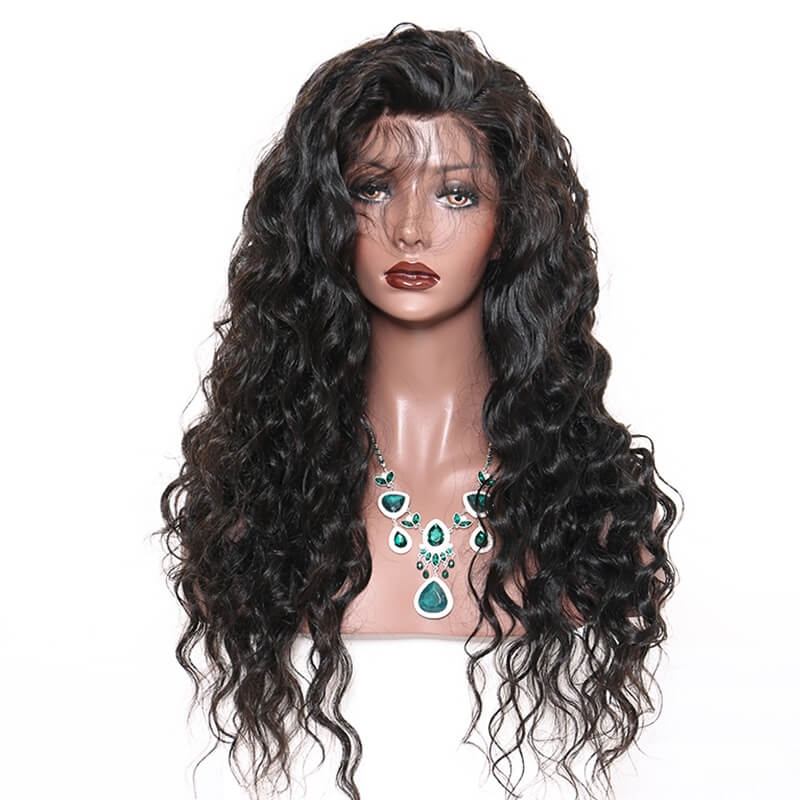 300% Density Wigs Loose Wave Pre-Plucked  Human Hair Wigs with Baby Hair for Black Women