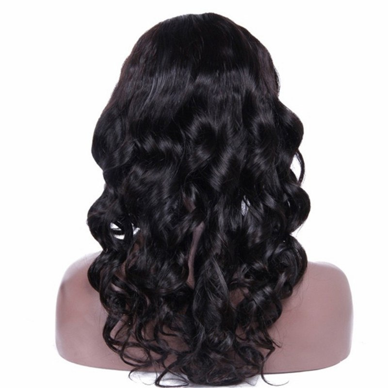 U Part Wigs Loose Wavy Brazilian Virgin Human Hair Lace Front 8-24 in stock