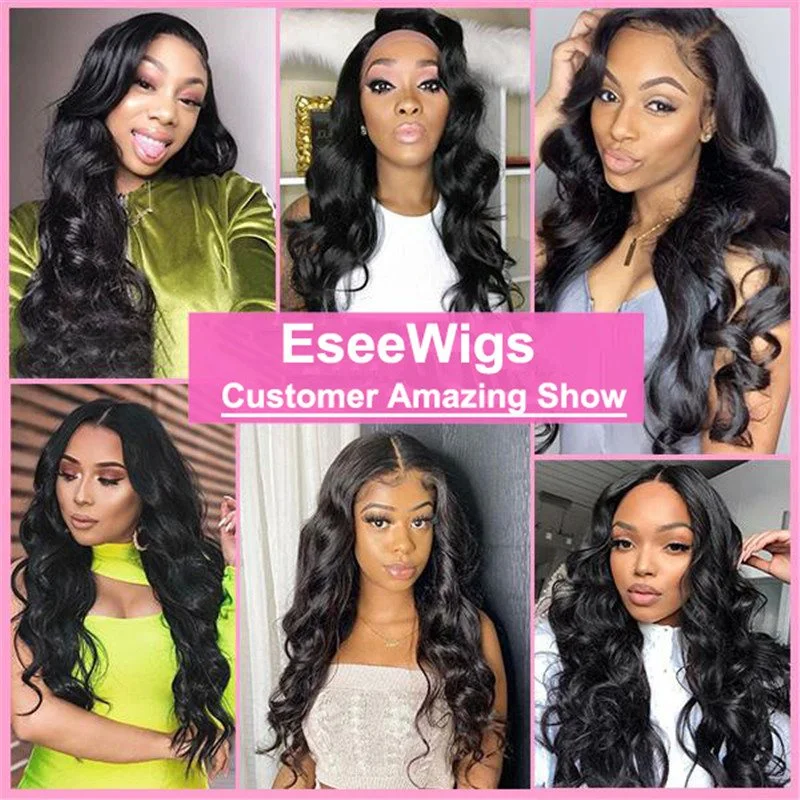 Malaysian Body Wave 4 Bundles with 4*4 Lace Closure Virgin Human Hair