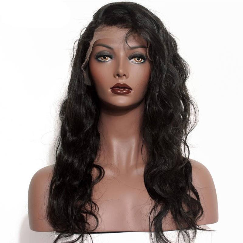 Body Wave Full Lace Human Hair Wigs For Black Women Pre Plucked Brazilian Human Hair