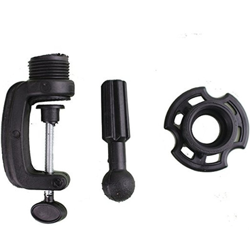 Black Wig Stand Clamp Manikin Head Wig Holder Clamp for Wig Head