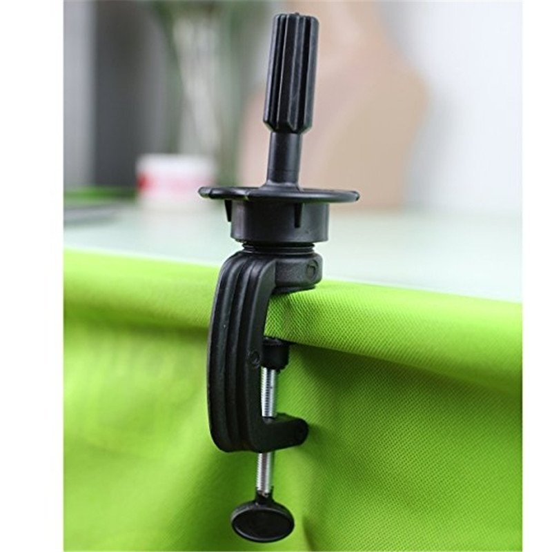 Black Wig Stand Clamp Manikin Head Wig Holder Clamp for Wig Head