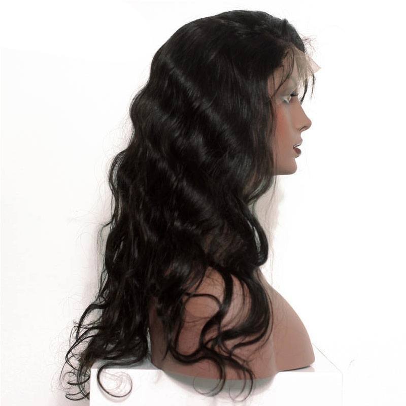 Body Wave Full Lace Human Hair Wigs For Black Women Pre Plucked Brazilian Human Hair