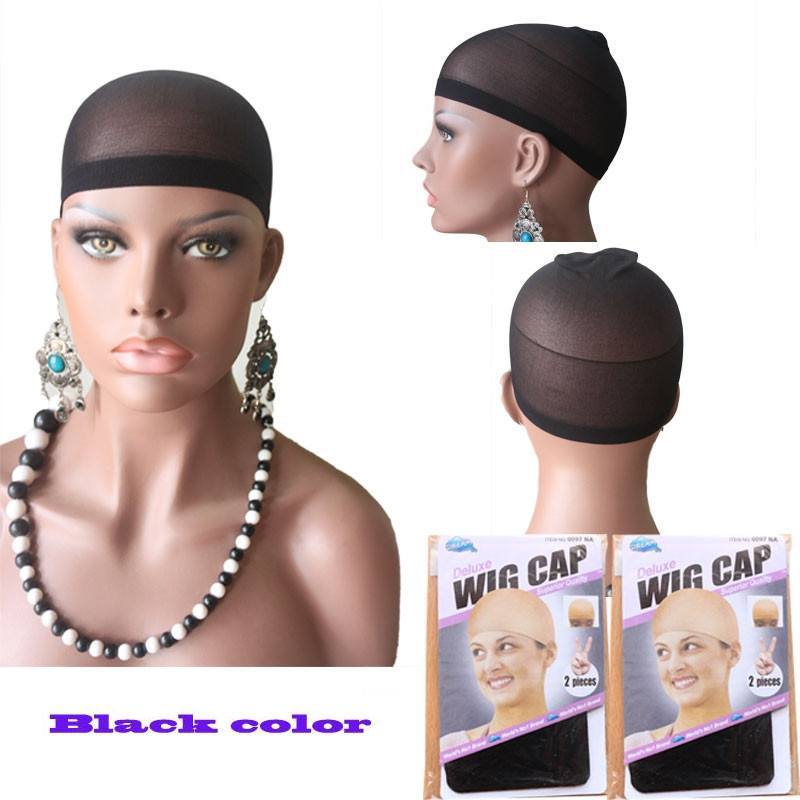 12bags (24pcs) Deluxe wig cap hairnets FOR WIG WEARERS Superior quality, brown , Beige, Black color in stock .