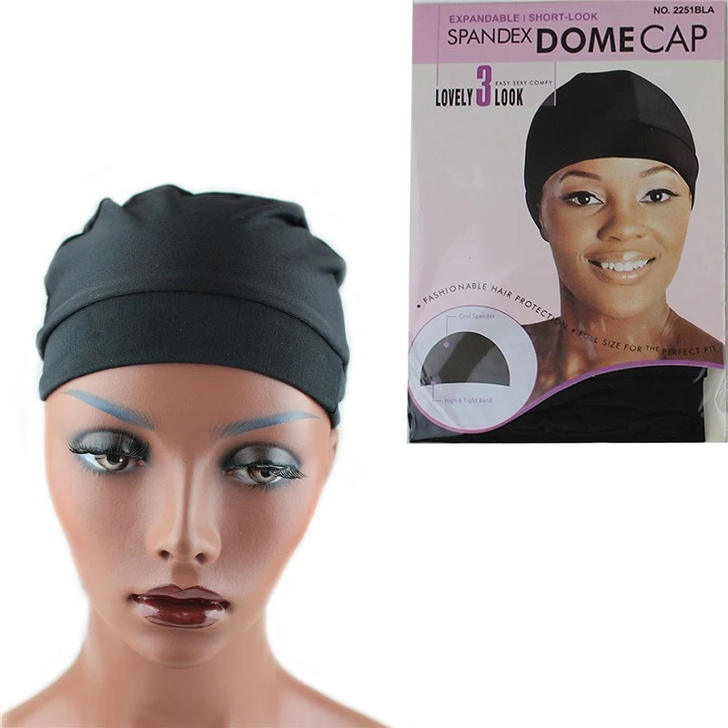 Spandex Dome Cap For Wig Cap Snood Nylon Strech Hairnets Wig Caps For Making Wigs Glueless Hair Net Wig Liner