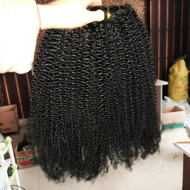 Wholesale Hair Weave Distributors Eseewigs Sale Mongolian Kinky Curly Hair Human Weave Bundles 3B 3C 4A 4B