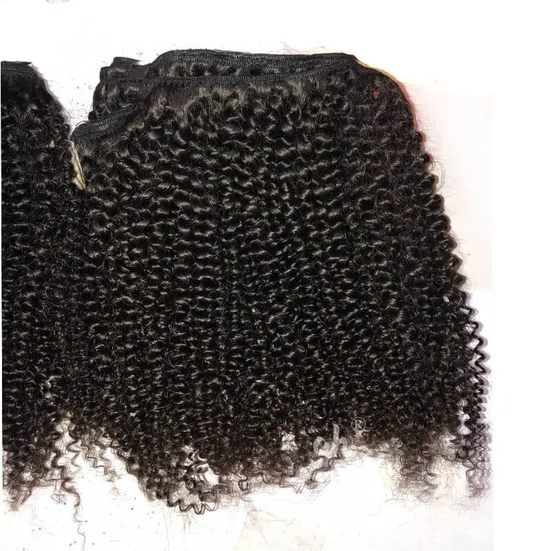 Wholesale 3C4A Kinky Virgin Hair Bundles Best Quality Grade 12A Mongolian Human Virgin Kinky Curly Hair 8"-40" Big Stock