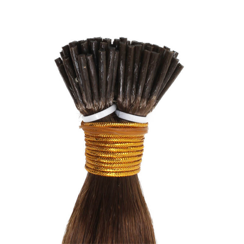 Wholesale Factory Price Remy 100% Raw Cuticle 18 20Inch Human Hair Pre-Bonded Kinky Brazilian Hair I-Tip