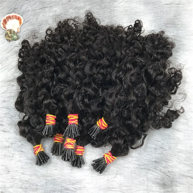 Wholesale Remy Hair Vendor Micro Links 100 Indian I Tip Human Hair Extensions