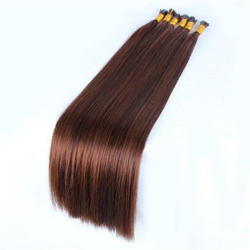 Wholesale Factory Price Remy 100% Raw Cuticle 18 20Inch Human Hair Pre-Bonded Kinky Brazilian Hair I-Tip