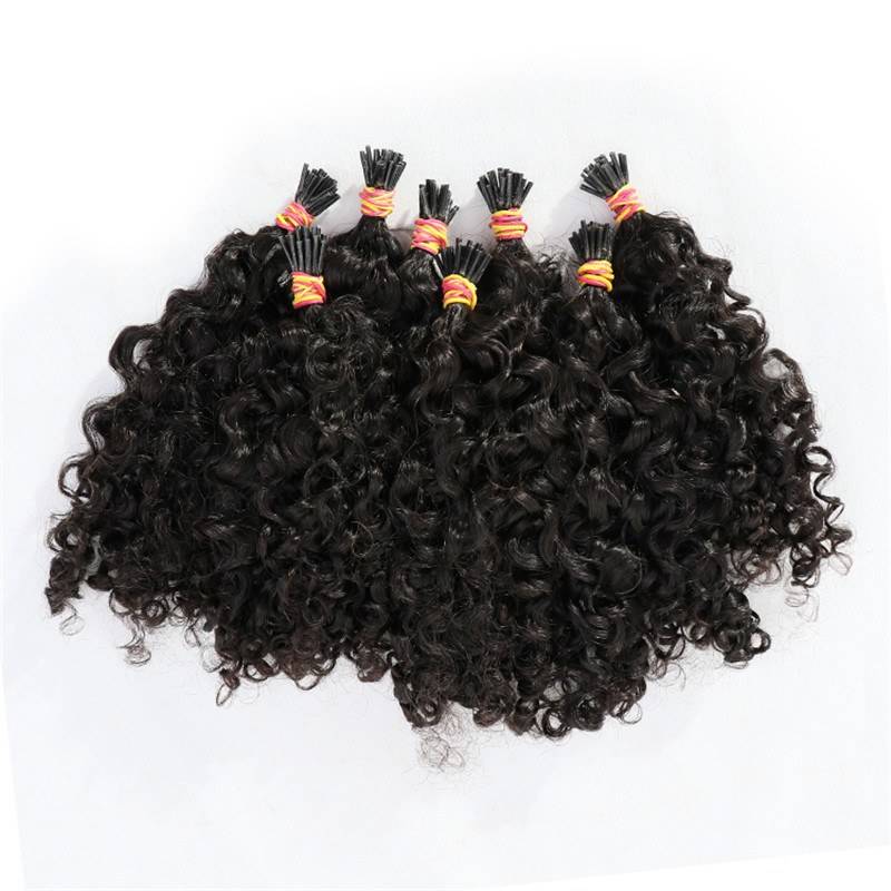 Wholesale Remy Hair Vendor Micro Links 100 Indian I Tip Human Hair Extensions