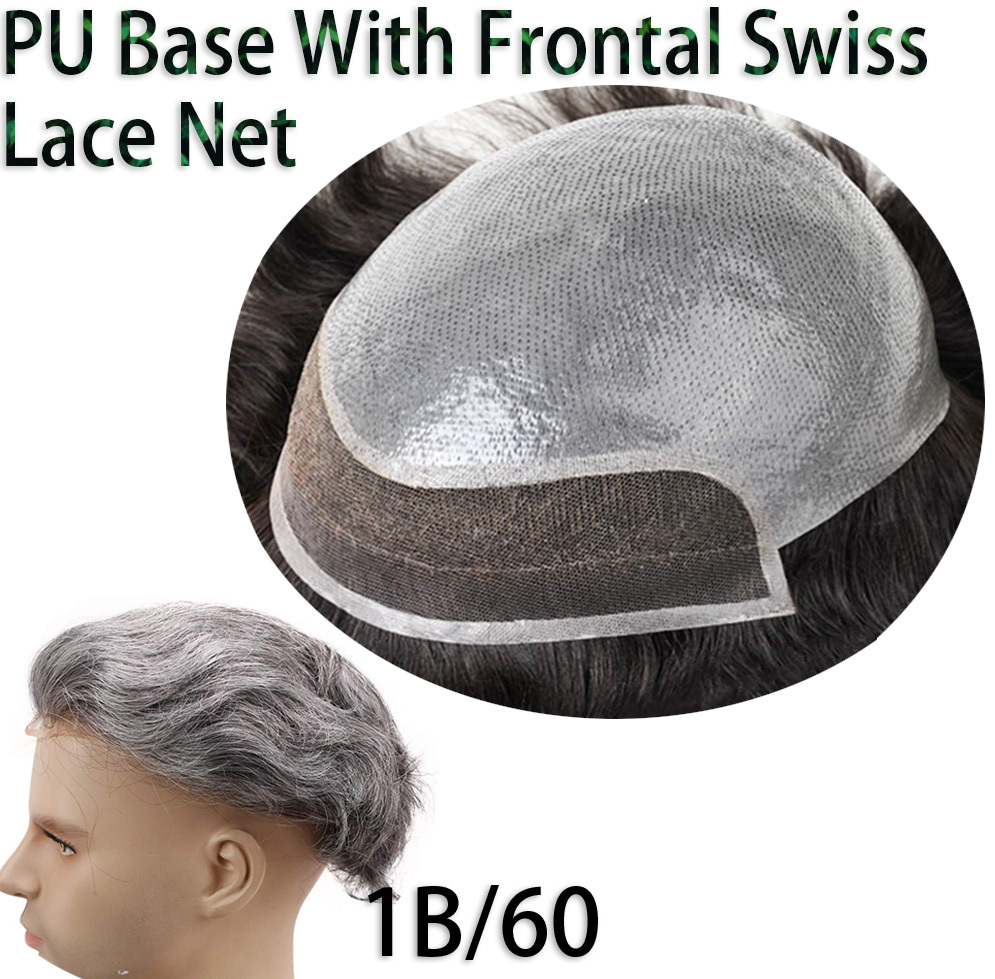 100% Human Hair Real French Lace Hairpiece For Men Wigs ,Thin Skin Men's Toupee #21 Blonde Color 8X10inches