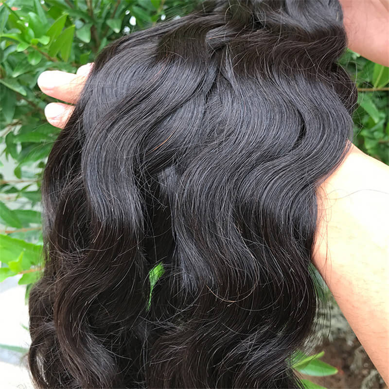 Raw Burmese Remy Cuticle Aligned Real Natural Wave 20Inch Pre Bonded Factory I Tip Hair Extension