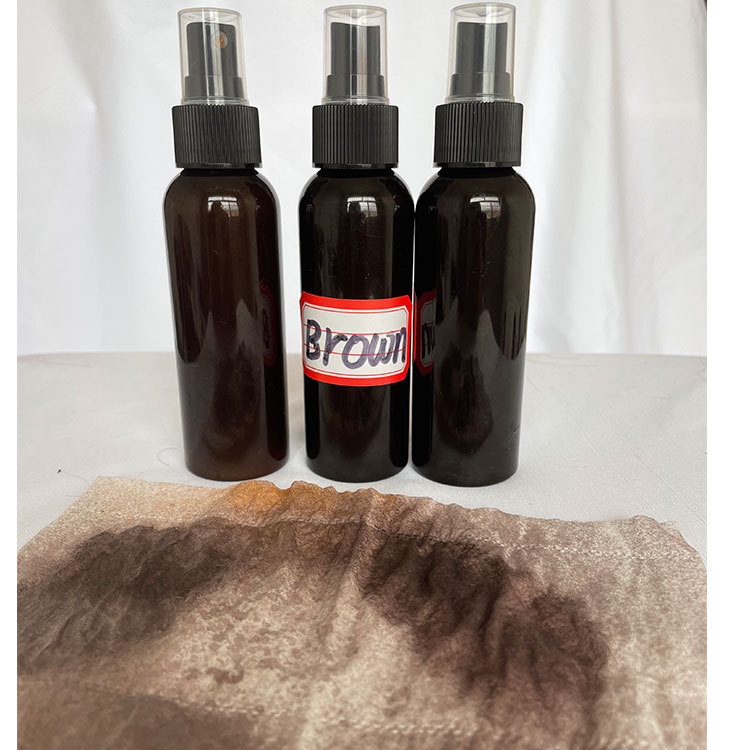 Wholesale Lace Tint Spray for wigs100ml Dark Brown Middle Brown Light Brown Tint Lace Spray For Closure Frontal Private Label