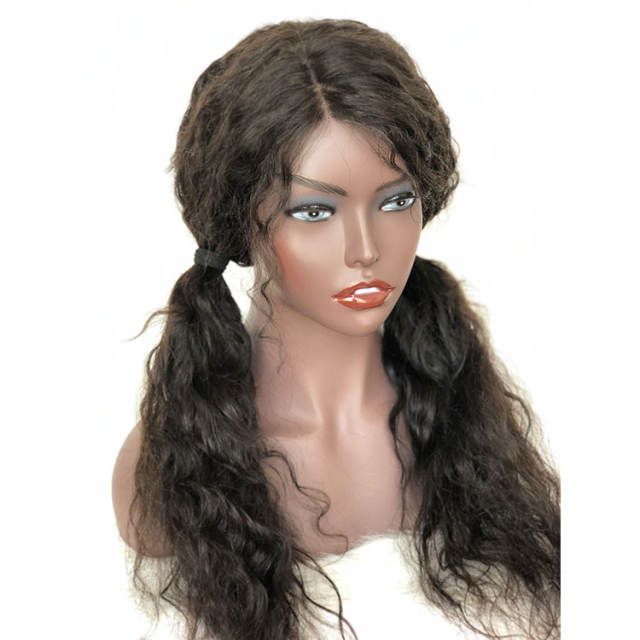 nunify maniquin head with shoulders chest eyelashes ear holes one pari free earring dark brown beige mannequin head wig tools