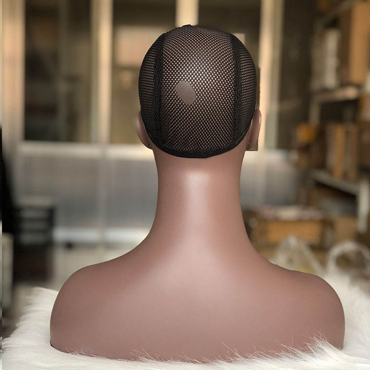 nunify maniquin head with shoulders chest eyelashes ear holes one pari free earring dark brown beige mannequin head wig tools
