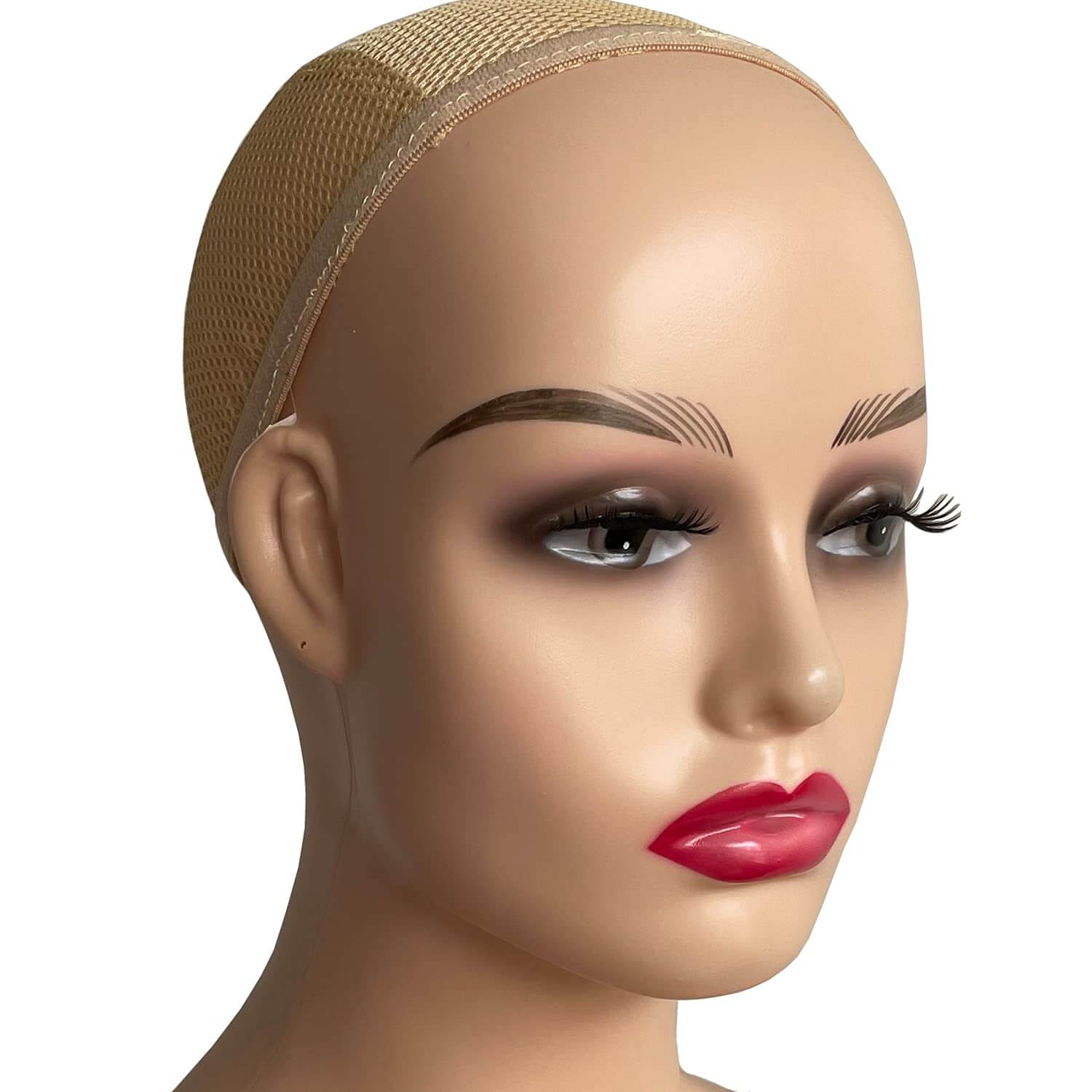 Mannequin Heads Bust Female Realistic Manikin Head with Face and