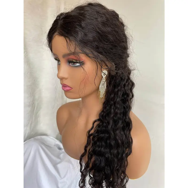 Mannequin Head With Make Up Face and Shoulders Display Manikin Head Bust for Wigs,Makeup,Hats,Sunglasses Beauty Accessories