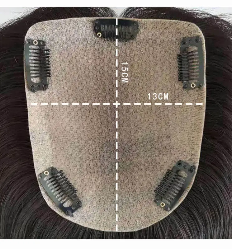 Toupee For Women Silk Base Real Human Hair Remy Human Hair Replacement