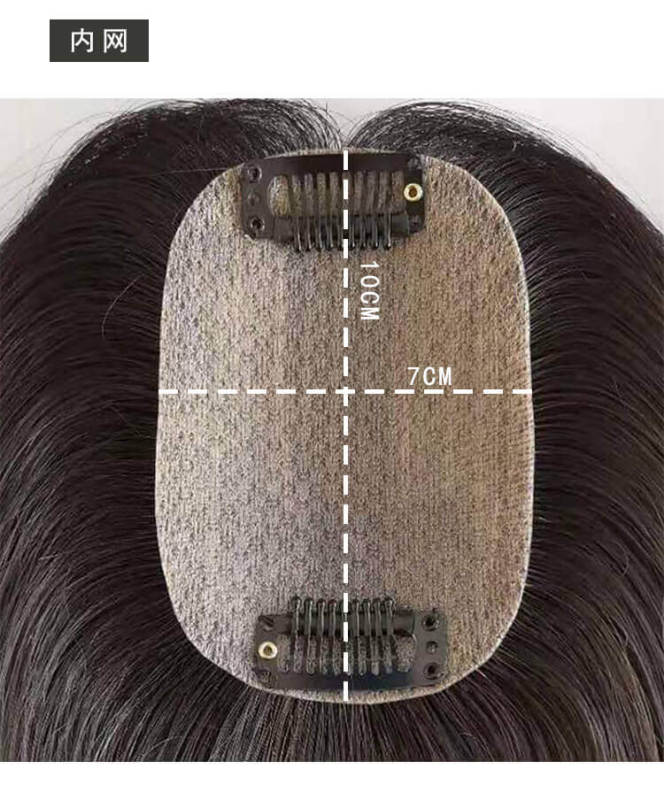 Dark Brown Color Toupee For Women Silk Base Real Human Hair Remy Human Hair Replacement