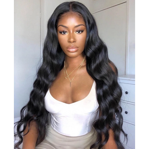 Body Wave Wig U Part Wigs  Real Human Hair unprocessed Malaysia Virgin Human Hair