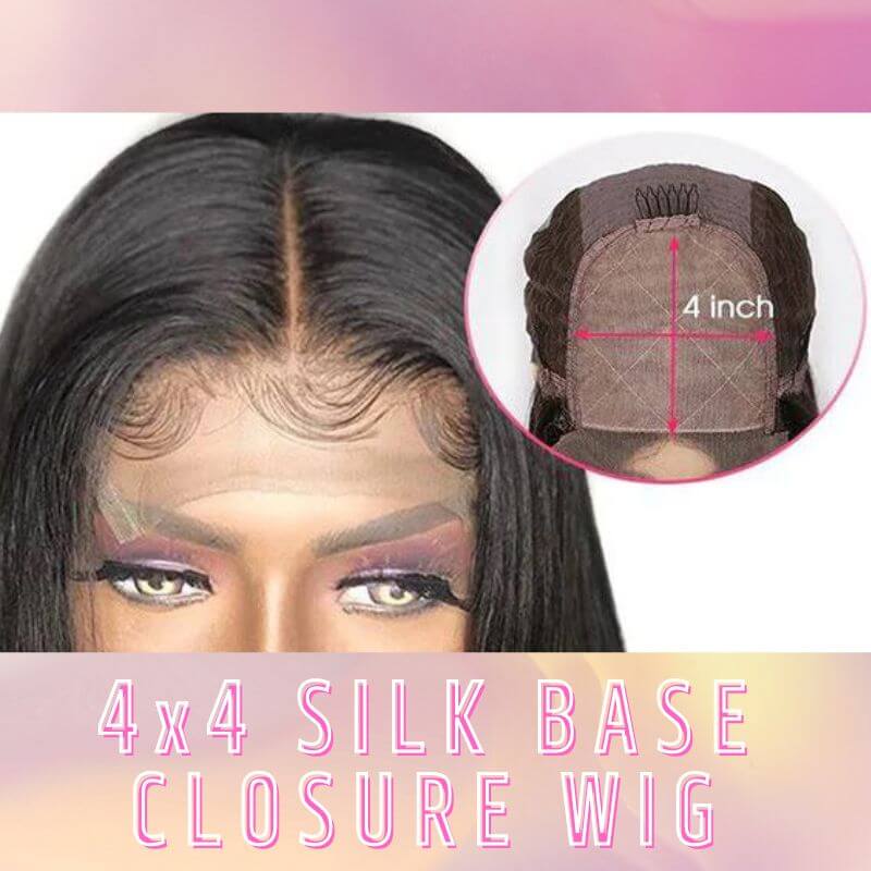 Silk Top Lace Wigs Bob Style Silk Base Full Lace Wigs For Short Straight 130% Density Brazilian Virgin Hair