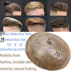 1B Mix 80% Grey Hair