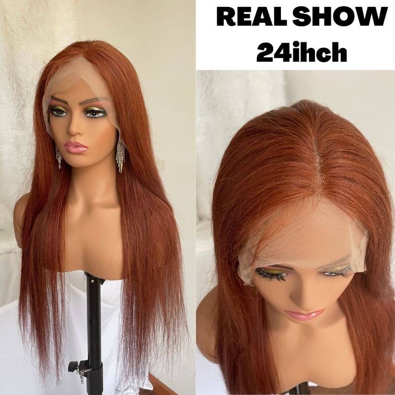 Human Virgin Hair Pre Plucked Ombre Lace Front Wig And 13x4x1 T Part Lace Wig For Black Woman-270159