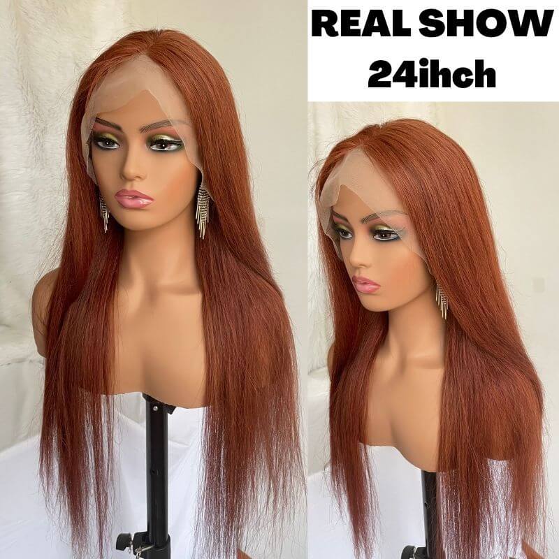 Human Virgin Hair Pre Plucked Ombre Lace Front Wig And 13x4x1 T Part Lace Wig For Black Woman-270159