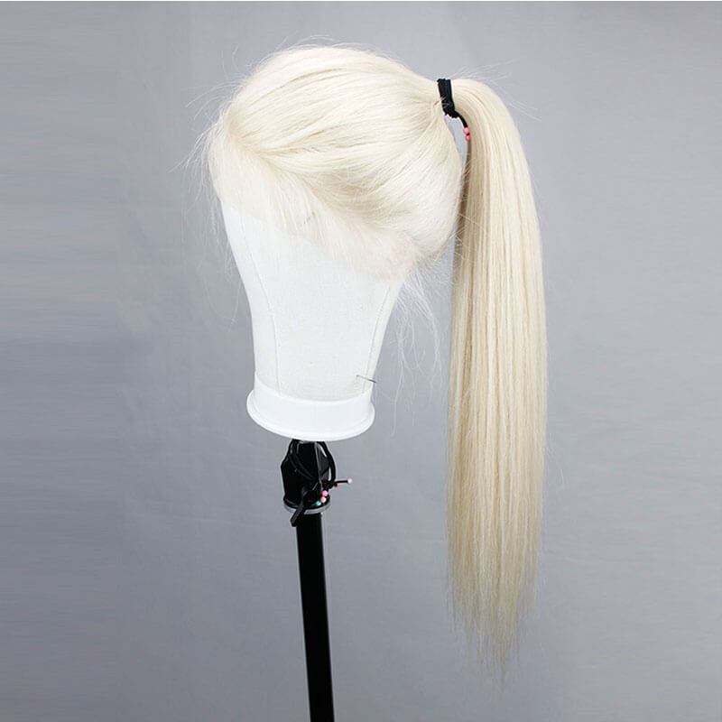 Silky Straight 613 Blonde Lace Front Wigs Pre Plucked Brazilian Remy Human Hair Wigs For Black Women Baby Hair Around