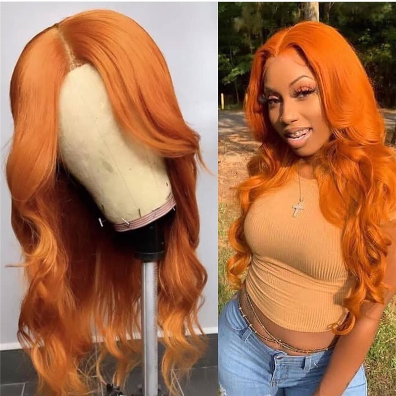 Human Virgin Hair Pre Plucked Wave 13x4x1 T Part Lace Front Wig And Lace Front wig For Black Woman-b56b5b
