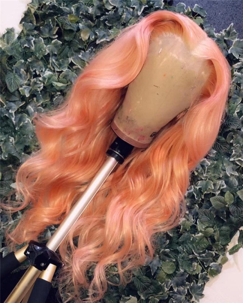 Human Human Hair Pre Plucked Lace Front Wig