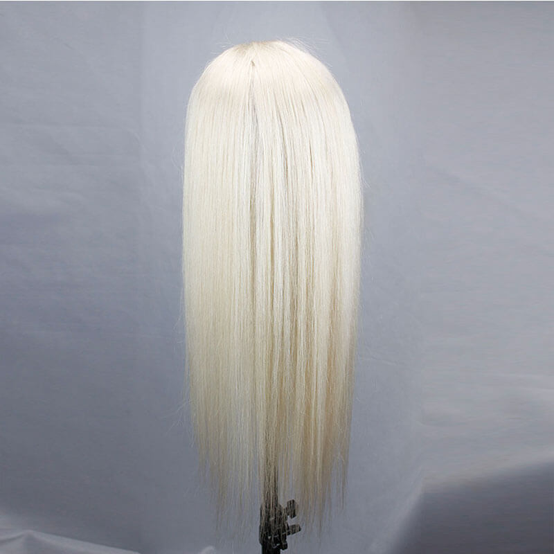 Silky Straight 613 Blonde Lace Front Wigs Pre Plucked Brazilian Remy Human Hair Wigs For Black Women Baby Hair Around