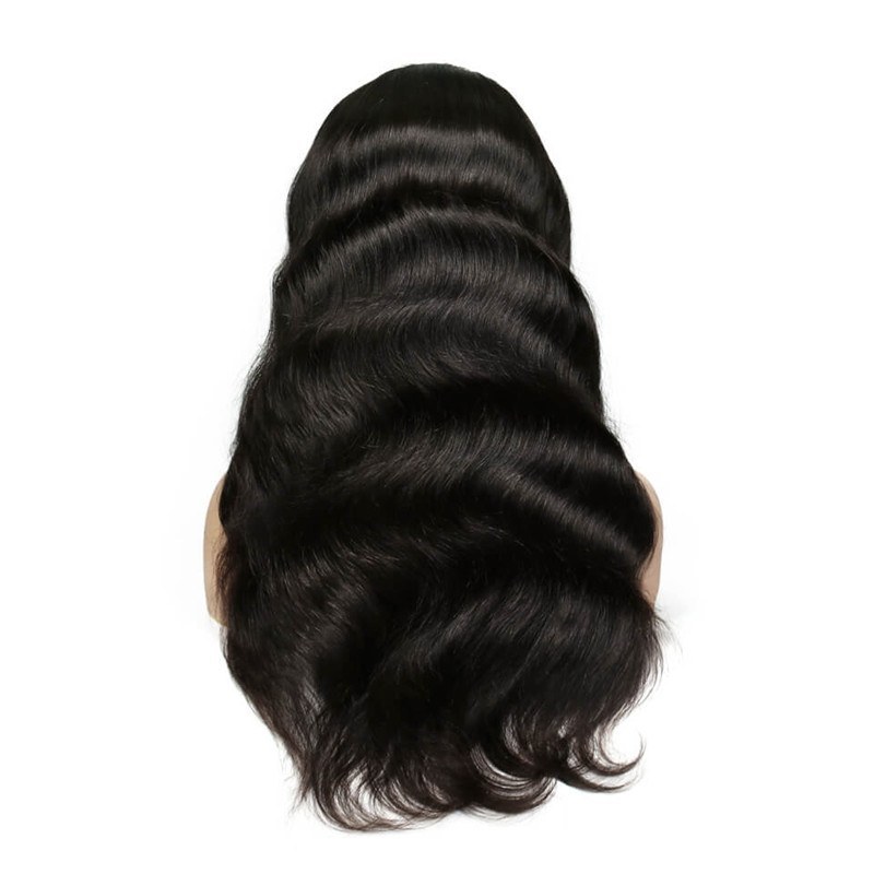 300% Density Wigs Body Wave Pre-Plucked Human Hair Wigs Glueless  Wigs Natural Hair Line