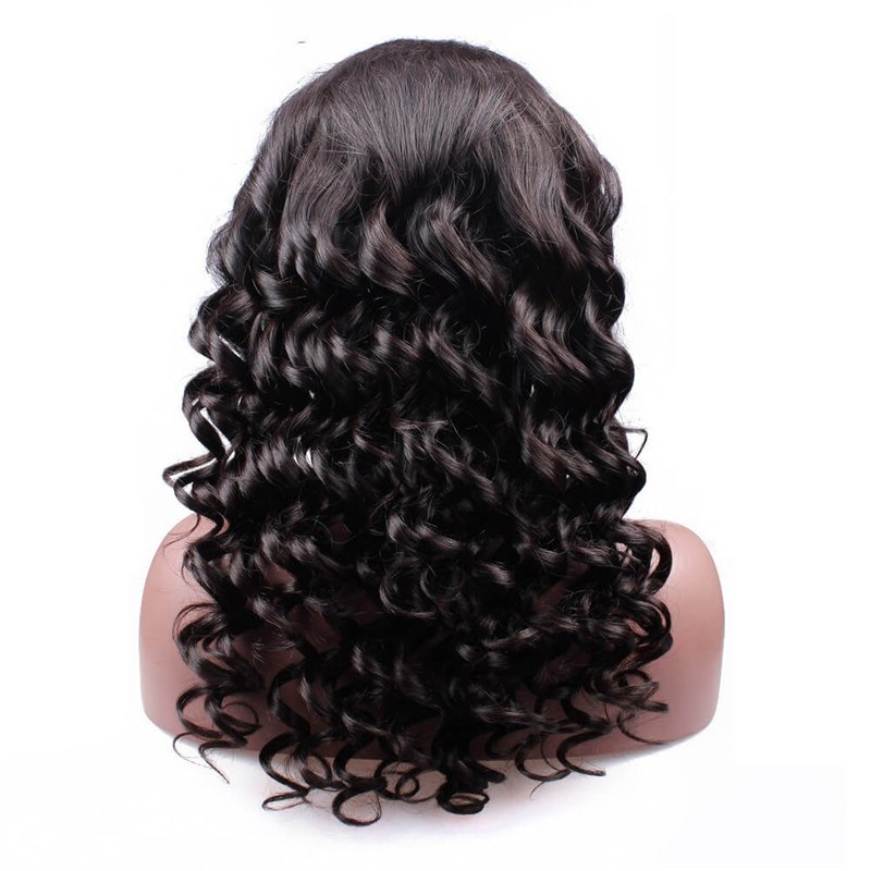 360 Lace Wigs Brazilian Full Lace Wigs Loose Wave 180 Density for Black Women Human Hair Wigs